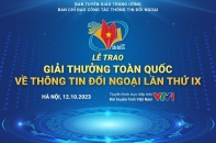 Giải thưởng toàn quốc về thông tin đối ngoại lần thứ IX