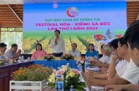 Đồng Tháp tổ chức Festival Hoa - Kiểng Sa Đéc lần I/2023 