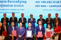 Thủ tướng Việt Nam và Thủ tướng Campuchia chúc mừng khai trương đường bay Hà Nội - Siem Reap của Vietjet