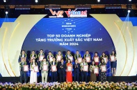 Nafoods Group được vinh danh Top 50 Doanh nghiệp tăng trưởng xuất sắc Việt Nam 2024