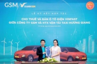 Thêm hai đối tác độc quyền của Xanh SM triển khai taxi điện tại Bắc Giang, Cà Mau