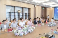 100 nhà báo Hàn Quốc thăm, làm việc tại Khu công nghiệp Liên Hà Thái