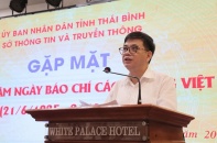 Thái Bình gặp mặt kỷ niệm 99 năm ngày Báo chí cách mạng Việt Nam
