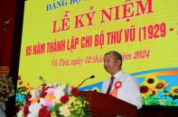 Kỷ niệm 95 năm Chi bộ Thư Vũ - Một trong 6 chi bộ đảng đầu tiên tại Thái Bình