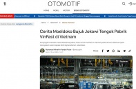 Báo chí Indonesia đặt kỳ vọng với dự án nhà máy xe điện VinFast