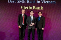 VietinBank lần thứ 4 liên tiếp trở thành Ngân hàng SME tốt nhất Việt Nam