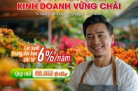 Ưu đãi khách hàng cá nhân vay vốn đầu tư với lãi suất trung, dài hạn chỉ từ 6,0%/năm