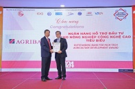 Agribank được vinh danh 3 giải thưởng Ngân hàng Việt Nam tiêu biểu 2024