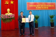 An Giang có tân Phó bí thư Tỉnh ủy