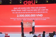 Deli Việt Nam khẳng định vai trò cộng đồng qua cứu trợ bão Yagi