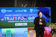 Chung kết "STEAM for Girls": Giải pháp kiến tạo tương lai từ nữ sinh