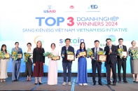 Giải thưởng “Sáng kiến ESG Việt Nam 2024” vinh danh 10 doanh nghiệp xuất sắc