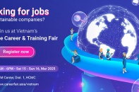 Vietnam Career & Training Fair 2025: Hàng ngàn cơ hội việc làm và chương trình phát triển nghề nghiệp bền vững