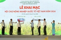 Gần 400 gian hàng trưng bày sản phẩm tại Hội chợ Nông nghiệp Quốc tế Việt Nam năm 2024