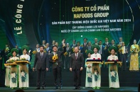 Sản phẩm Nafoods Group được công nhận Thương hiệu Quốc gia 2024