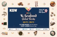 Hải sản Hàn Quốc vươn tầm thế giới tại K-Seafood Global Weeks