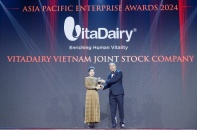 VitaDairy được vinh danh Doanh nghiệp Xuất sắc châu Á tại APEA 2024