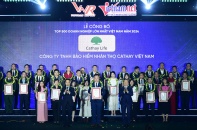 Cathay Life lọt Top Doanh nghiệp lớn nhất Việt Nam