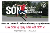 Cập nhật giá đơn vị Quỹ liên kết đơn vị của AIA Việt Nam ngày 12/2/2025