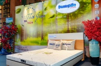Dunlopillo tự hào ra mắt dòng nệm cao su nhập khẩu Herit 10 với công nghệ tiêu chuẩn châu Âu