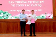 Phó chủ tịch UBND tỉnh Đồng Tháp giữ chức Bí thư Thành ủy Sa Đéc