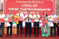 Ông Trương Văn Liếp giữ chức Giám đốc Sở Tài chính Long An
