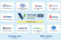 Công bố Top 10 Doanh nghiệp ESG Việt Nam Xanh 2025 ngành Xây dựng