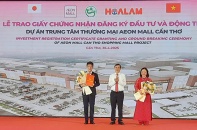 Động thổ dự án Trung tâm thương mại Aeon Mall Cần Thơ, vốn đầu tư 5.400 tỷ đồng