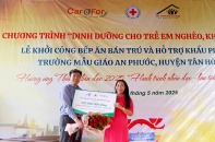Care For Việt Nam tiếp tục hành trình “Chăm em đủ chất”