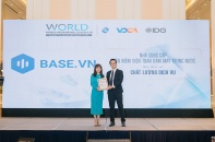Base.vn nhận giải “Nhà cung cấp phần mềm điện toán đám mây tiêu biểu” tại WMB & Cloud AI Summit 2025