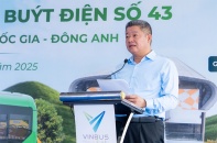VinBus khai trương tuyến buýt điện 43 - Kết nối nội thành với Đông Anh