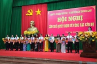 Vĩnh Long: Công bố nhân sự chủ chốt