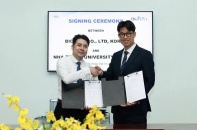 Công ty Biotion Hàn Quốc ký Biên bản Ghi nhớ với Viện nuôi trồng Thủy sản - Đại học Nha Trang về hợp tác kết nối đào tạo