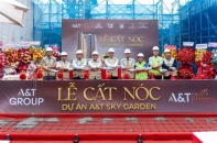 A&T Sky Garden cất nóc vượt kế hoạch 30 ngày