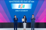 Dẫn dắt ngành kinh tế trọng điểm, FPT lọt Top 10 thương hiệu mạnh Việt Nam