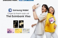 Thêm thẻ Eximbank Visa vào Samsung Pay - Thanh toán thông minh, một chạm