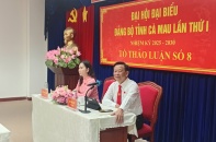 Đại hội Đại biểu Đảng bộ Cà Mau: Nhiều hiến kế tâm huyết cho phát triển kinh tế biển và đô thị ven biển