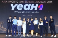 YeaH1 được vinh danh là Doanh nghiệp xuất sắc châu Á 2025