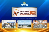 Tập đoàn Mavin được vinh danh Top 10 Doanh nghiệp tạo giá trị ngành Nông nghiệp công nghệ cao