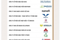 Công bố Top 10 Doanh nghiệp tạo giá trị hàng đầu Việt Nam 2025 ngành Dược - Thiết bị y tế