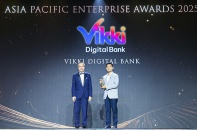 Ngân hàng Số Vikki tiếp tục cơn mưa giải thưởng cuối năm với giải Fast Enterprise Award tại APEA 2025