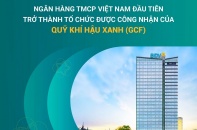 BIDV - Ngân hàng TMCP tại Việt Nam đầu tiên trở thành Tổ chức được công nhận của Quỹ Khí hậu Xanh (GCF)