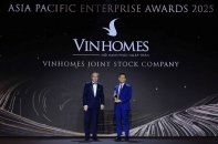 Vinhomes nhận giải Doanh nghiệp xuất sắc châu Á tại APEA 2025 Vinhomes nhận giải Doanh nghiệp xuất sắc châu Á tại APEA 2025
