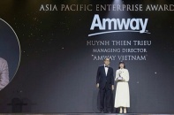 Tổng giám đốc Amway Việt Nam vinh dự nhận giải thưởng Doanh nhân xuất sắc châu Á 2025