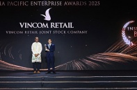 Vincom Retail - Biểu tượng bất động sản bán lẻ Việt chinh phục giải thưởng “Thương hiệu Truyền cảm hứng châu Á 2025”