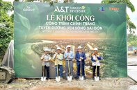 A&T Group chính thức khởi công chỉnh trang tuyến đường ven sông Sài Gòn