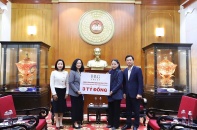 Tập đoàn BRG và Ngân hàng SeABank trao 5 tỷ đồng ủng hộ đồng bào khắc phục hậu quả thiên tai