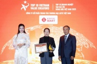 LOTTE MART Việt Nam được vinh danh Top 10 Doanh nghiệp tạo giá trị hàng đầu Việt Nam 2025 ngành Bán lẻ