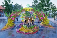 Cần Thơ làm Đường hoa nghệ thuật Xuân Bính Ngọ 2026 dài 310 m tại phường Ninh Kiều