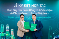Carlsberg Việt Nam và Grab hợp tác thúc đẩy thói quen uống có trách nhiệm và di chuyển an toàn tại Việt Nam